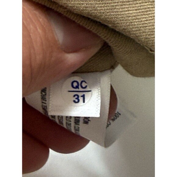 Ava & Viv Women's Long Sleeve Tan Relaxed Fit Button-Down Shirt Sz 3x - Picture 13 of 15